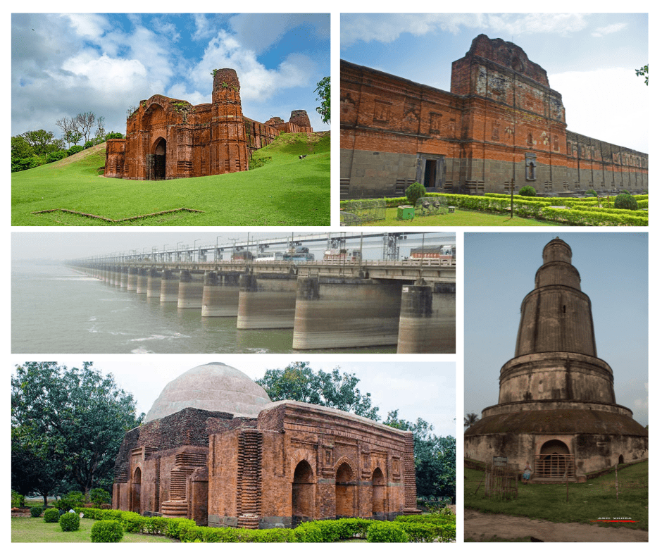 Top 5 places in malda